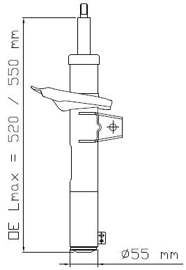 Amortyzator, Excel-G 3358015 KAYABA